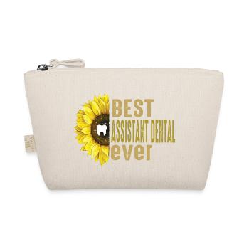 Future Vintage Retro Assistant Dental Surgery - Organic Pouch - nature - Front