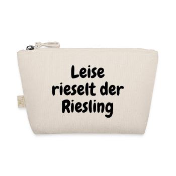 Leise rieselt der Riesling - Bio-Täschchen - Natur - Vorne