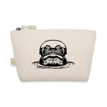 Grenouille avec casque / tête hors de l’eau - Trousse biologique - nature - Devant