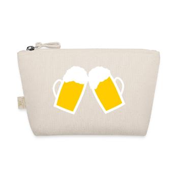 Beer Beer Glasses Father's Day Gift Dad - Organic Pouch - nature - Front
