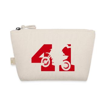 Moto 41 Biker - Bio-Täschchen - Natur - Vorne