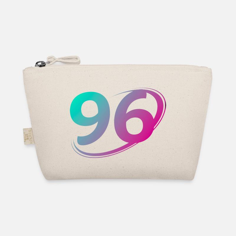 Number 96 multicolor Organic Pouch
