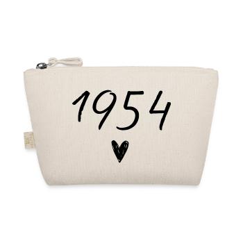 1954 coeur anniversaire - Trousse biologique - nature - Devant