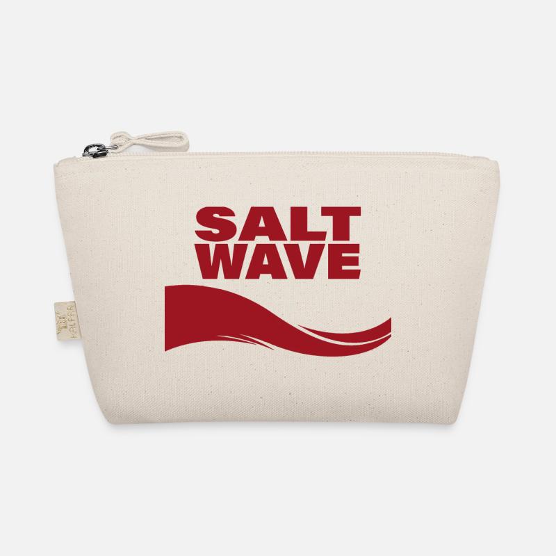 SALT WAVE - Bio-Täschchen - Natur