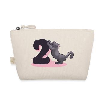 Cat Number 2 - Organic Pouch - nature - Front