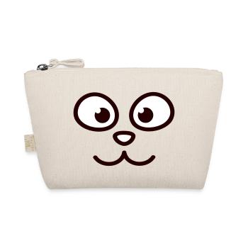 Chat ayant l’air heureux, heureux, visage souriant - Trousse biologique - nature - Devant