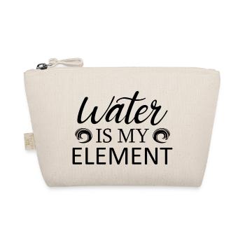 Schwimmen Wassersport - Bio-Täschchen - Natur - Vorne