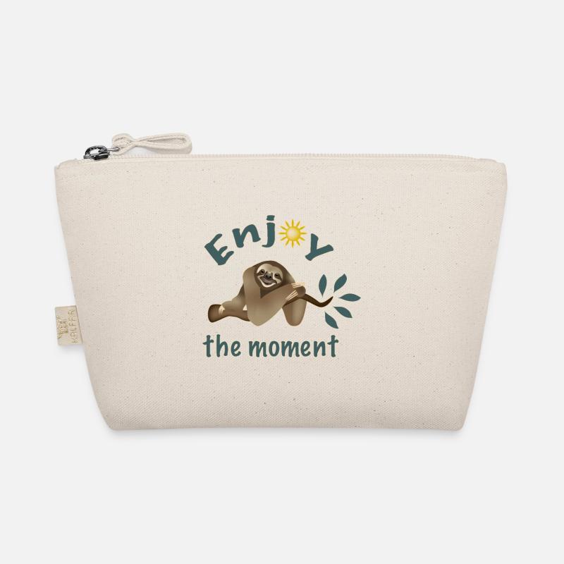 Sloth on branch Organic Pouch