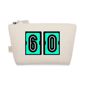 60. 60 ANS. 60e ANNIVERSAIRE. ANNIVERSAIRE 60 ANS. - Trousse biologique - nature - Devant