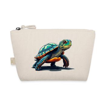 SCHILDKRÖTE - Bio-Täschchen - Natur - Vorne