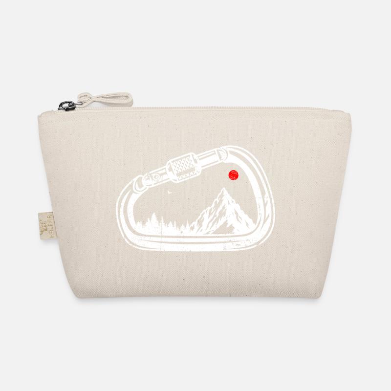 Alpine Ridge Carabiner Graphic Organic Pouch