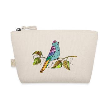 Colorful bird - Organic Pouch - nature - Front