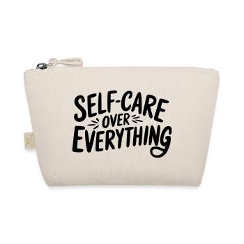 Self Care Over Everything - Organic Pouch - nature - Front