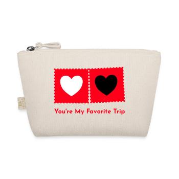 You're My Favorite Trip - Psychodelic Valentine - Organic Pouch - nature - Front