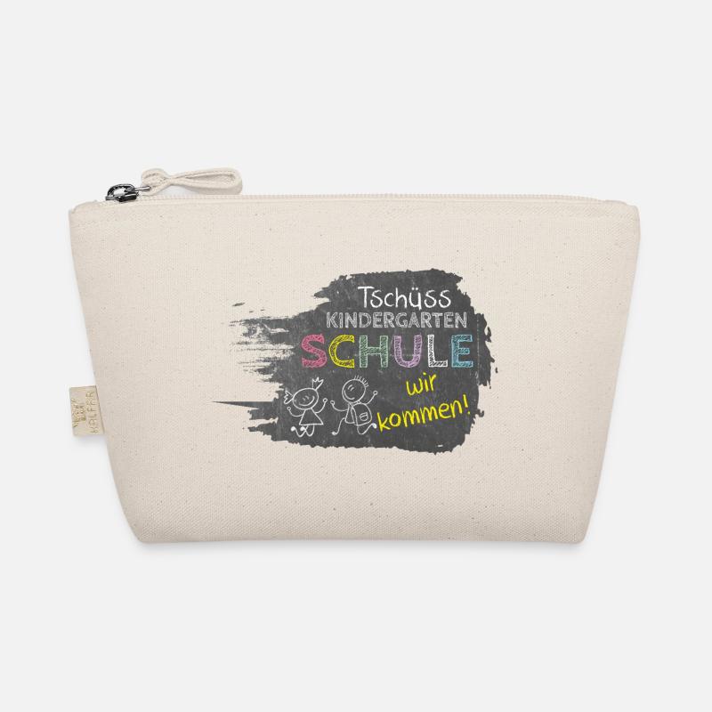 Bye bye kindergarten - school, here we come! Table - Organic Pouch - nature