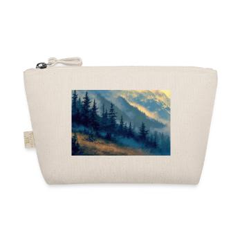 Mountain Landscape Illustration Poster - Organic Pouch - nature - Front