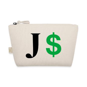 Buchstabe j Dollar - Bio-Täschchen - Natur - Vorne