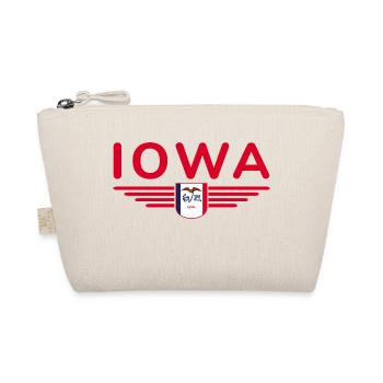 Iowa Fan T-Shirt – Your State! - Organic Pouch - nature - Front