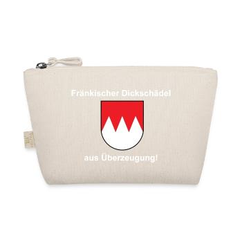 Fränkischer Dickschädel - Bio-Täschchen - Natur - Vorne