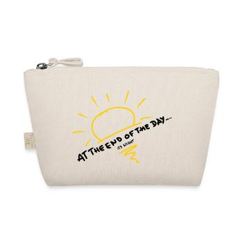 At The end of the Day….. - Bio-Täschchen - Natur - Vorne