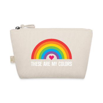 Mois de la fierté LGBTQ - Ce sont mes couleurs - Trousse biologique - nature - Devant