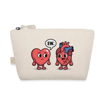 Funny Heart Anatomy Cardiology Medicine Doctor - Organic Pouch - nature - Front