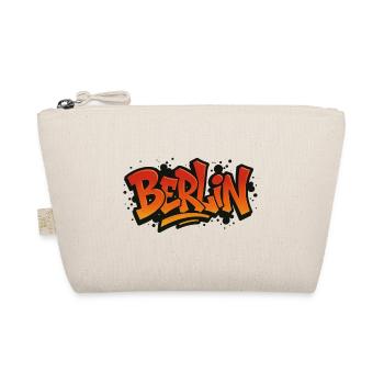 Urban Flame – Berlin Graffiti Art - Bio-Täschchen - Natur - Vorne