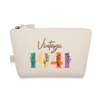 Vintage 1941 Floral - Organic Pouch - nature - Front
