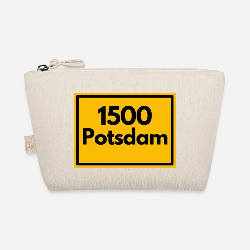 Panneau de lieu - puis rétro ancien code postal 1500 Potsdam Trousse biologique