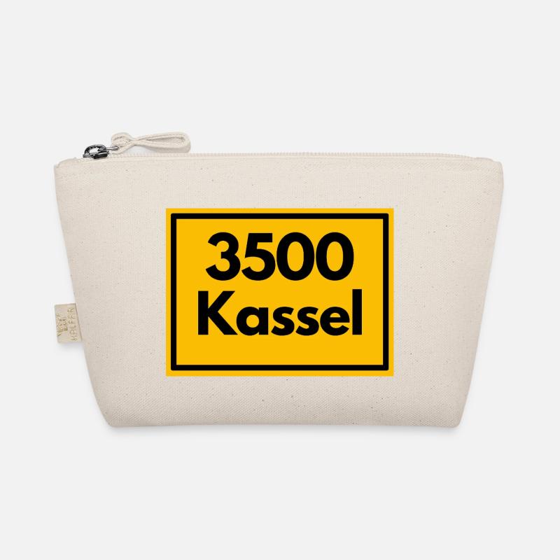Panneau de lieu - puis rétro ancien code postal 3500 KASSEL Trousse biologique