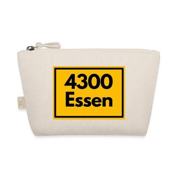 Town sign - then retro old zip code 4300 ESSEN - Organic Pouch - nature - Front