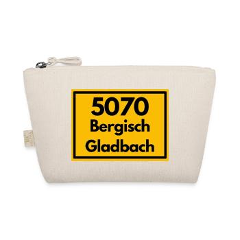 Town sign old zip code 5070 BERGISCH GLADBACHi - Organic Pouch - nature - Front