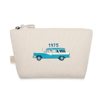 1975 Oldtimer mit Holzdach - Bio-Täschchen - Natur - Vorne