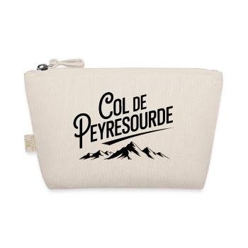 Col de Peyresourde Cycling Climb Art - Organic Pouch - nature - Front
