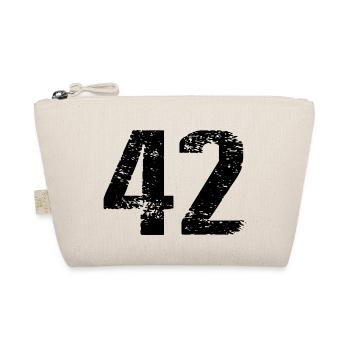 42 Number Leotard - Organic Pouch - nature - Front