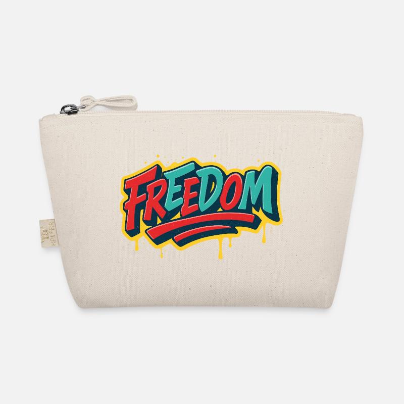 Bold Graffiti  Organic Pouch