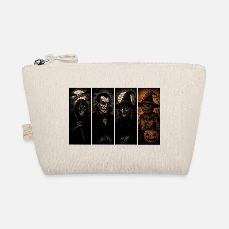 Sensenmann Hexe Vampir Vogelscheuche Shirt Bio-Täschchen