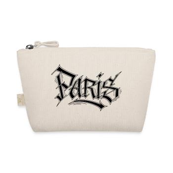 Graffiti-style lettering Paris - Organic Pouch - nature - Front