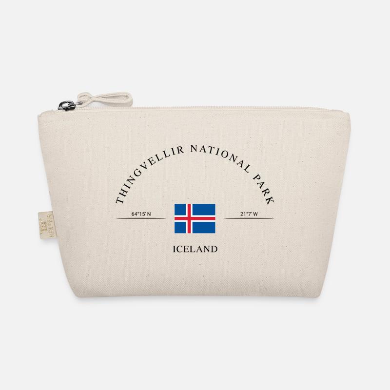 Thingvellir National Park – Souvenir &amp; Gift Organic Pouch