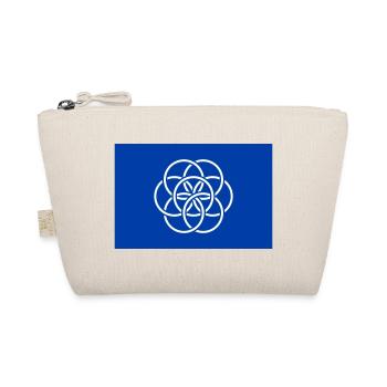 Internationale Flagge des Planeten Erde - Bio-Täschchen - Natur - Vorne