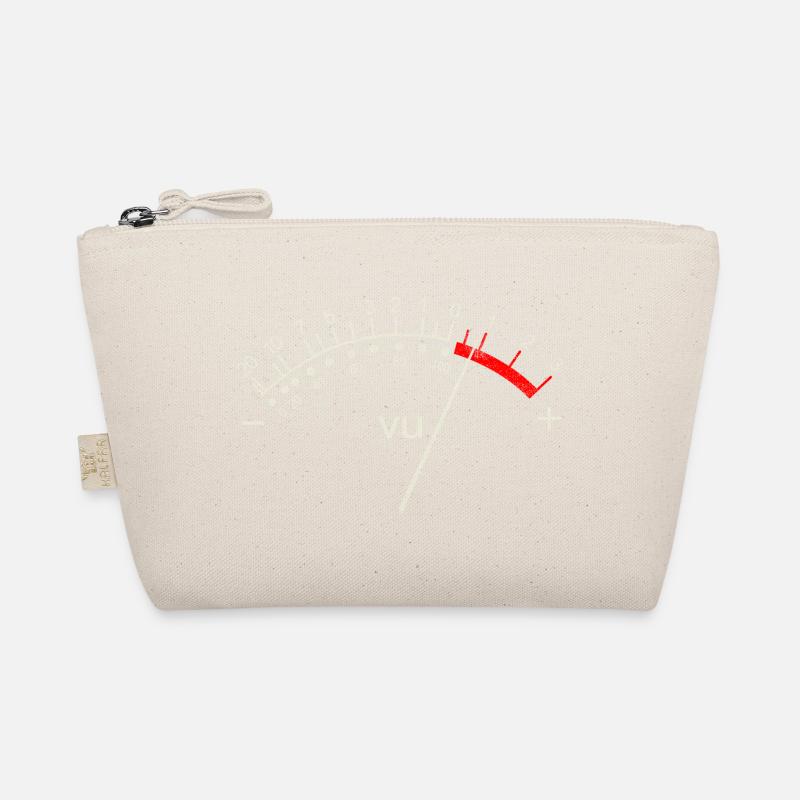 Retro VU Meter Organic Pouch
