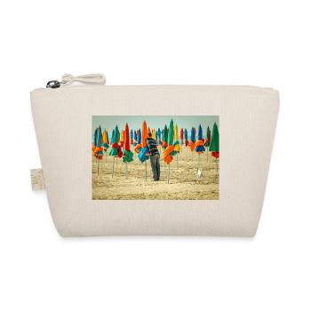 Am Strand - Bio-Täschchen - Natur - Vorne