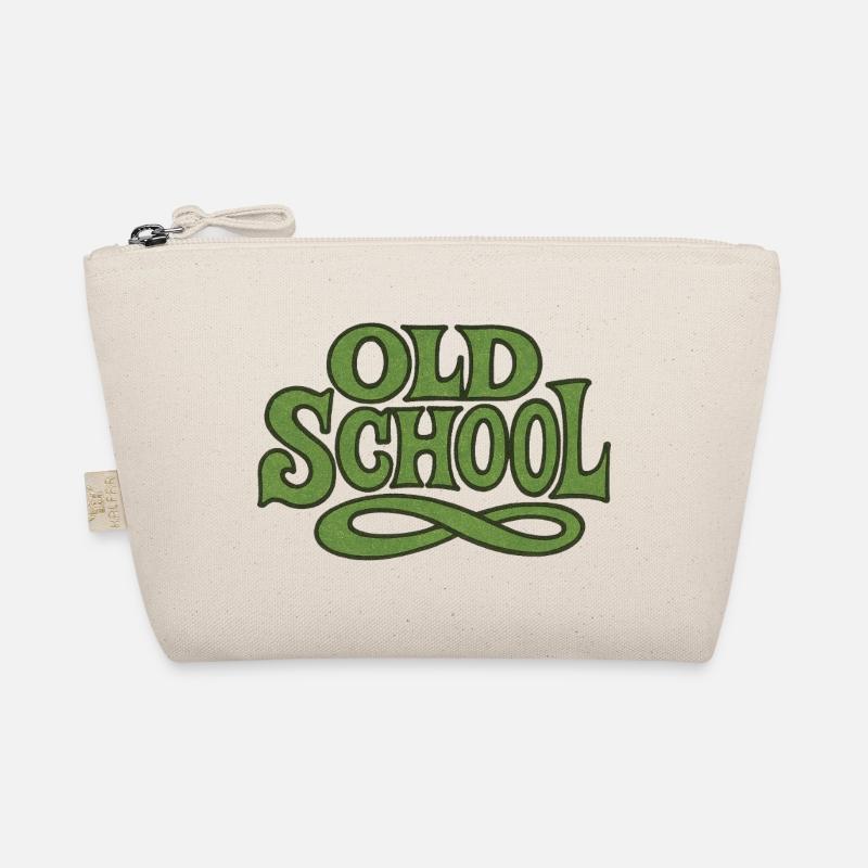 Emblème vert de la vieille école Trousse biologique