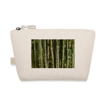 Waldlinien Tarnmuster - Bio-Täschchen - Natur - Vorne