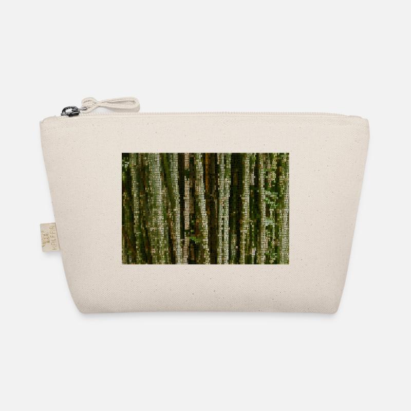 Waldlinien Tarnmuster Bio-Täschchen