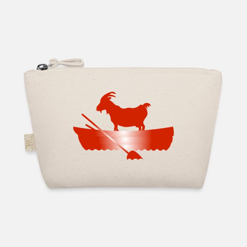 G.O.A.T. Ziege im Boot Bio-Täschchen