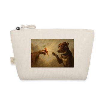 Carrot of Enlightenment Dog - Organic Pouch - nature - Front