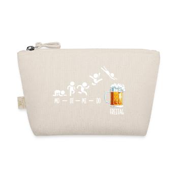 Friday Weekend Beer Lovers Beer Drinkers - Organic Pouch - nature - Front