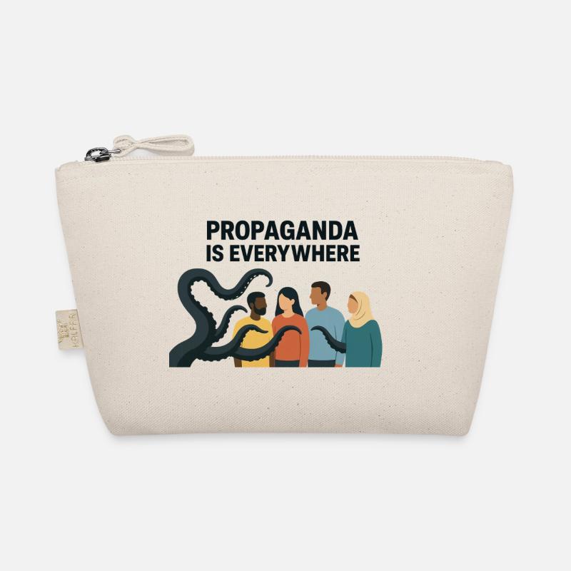 Propaganda Ist Überall Vielfaltsbild - Bio-Täschchen - Natur