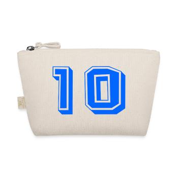 10. 10 YEARS. 10th ANNIVERSARY. 10 YEAR ANNIVERSARY. - Organic Pouch - nature - Front